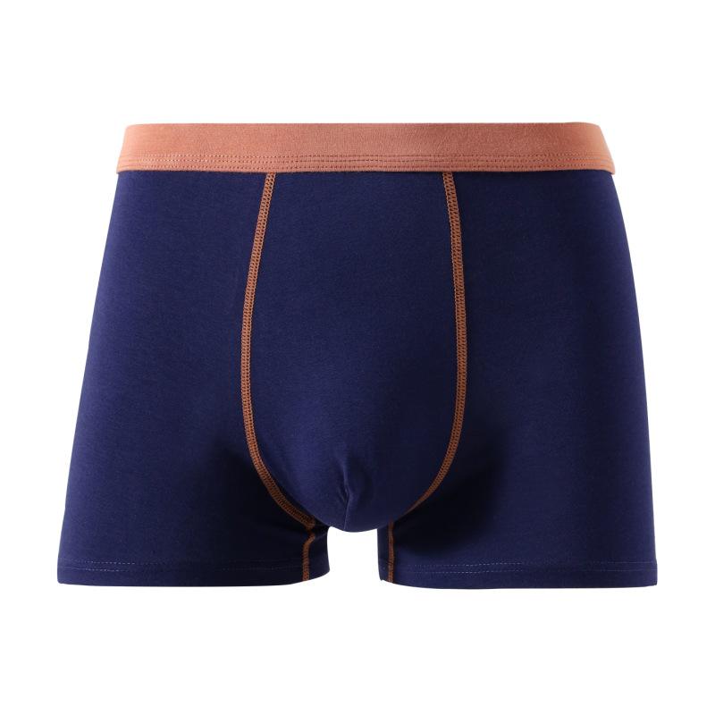 Men's Bamboo Cotton Boxer Briefs: Breathable, Antibacterial, Plus Size Available
