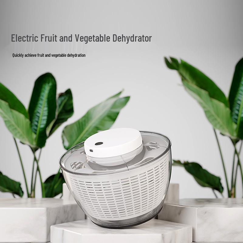 

Electric Vegetable & Fruit Spinner Dehydrator Basket Medium 4.75L White
