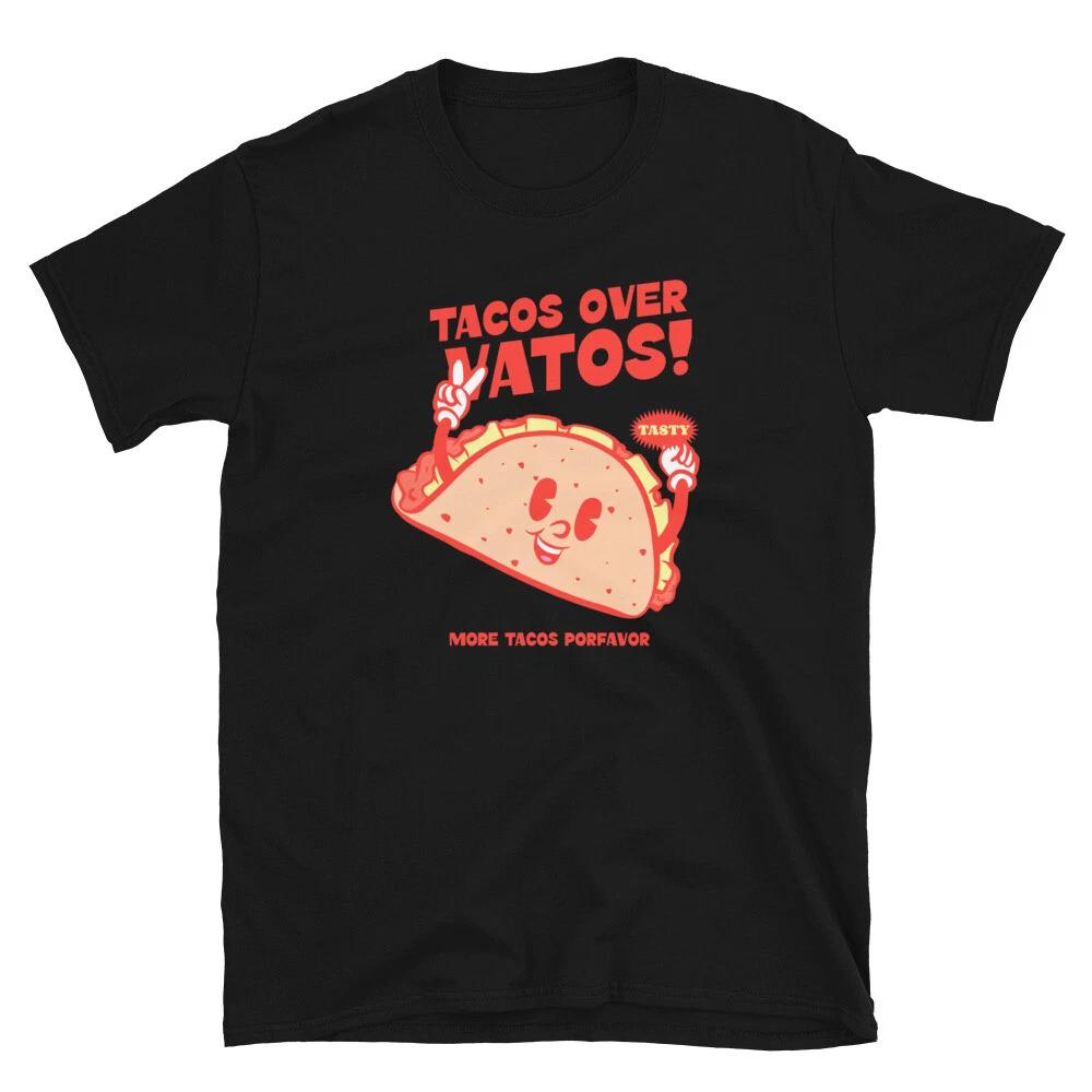 CHOLA CHOLO LOWRIDER OLDIES TACO TUESDAY TACO SHELL Short-Sleeve Unisex T shirt 3XL