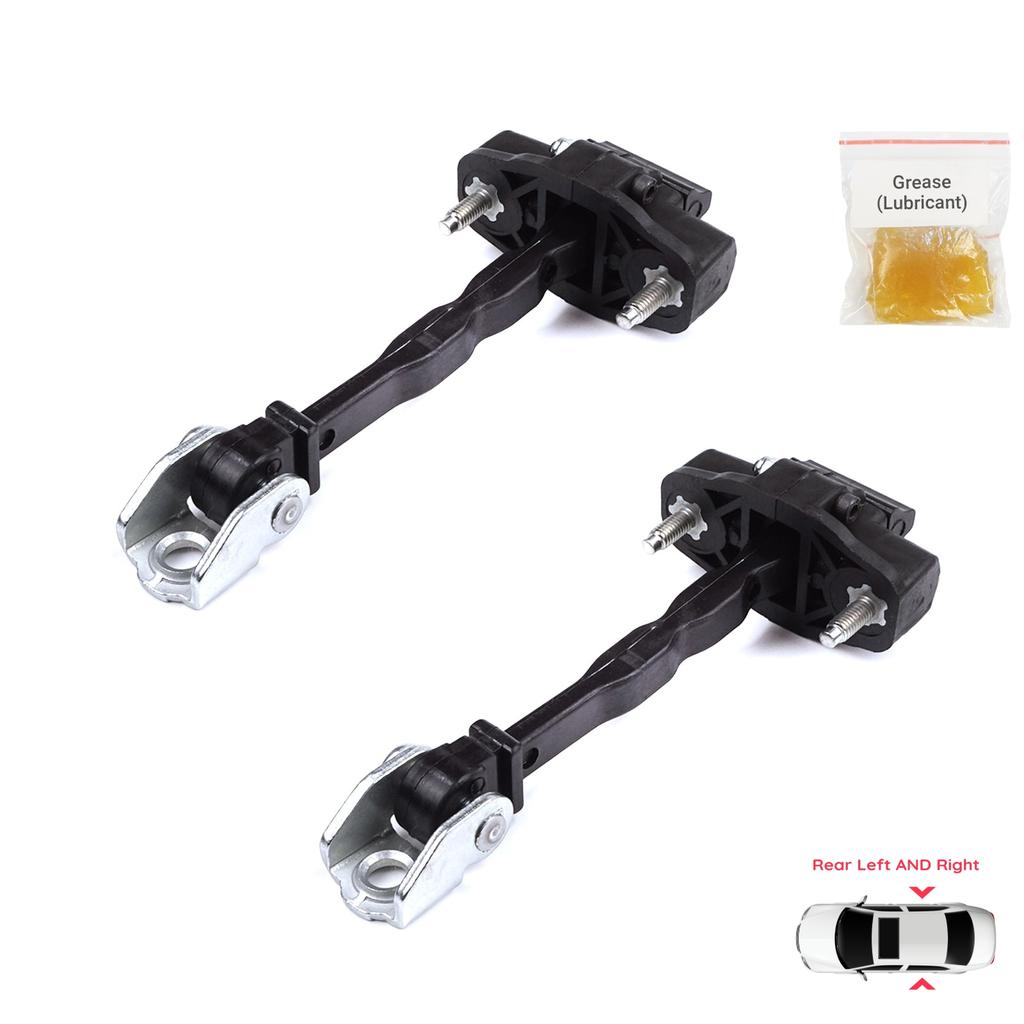 BDP1335-1 2 Pieces Rear Door Hinge Stop Check Strap Limiter for Citroen C4 e-C4 C4X e-C4X MK3 2020-On 9831196980