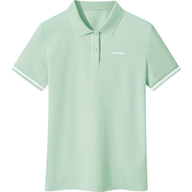 

CAMEL Quick-Dry & Cotton-Feel Breathable Polo T-Shirt M