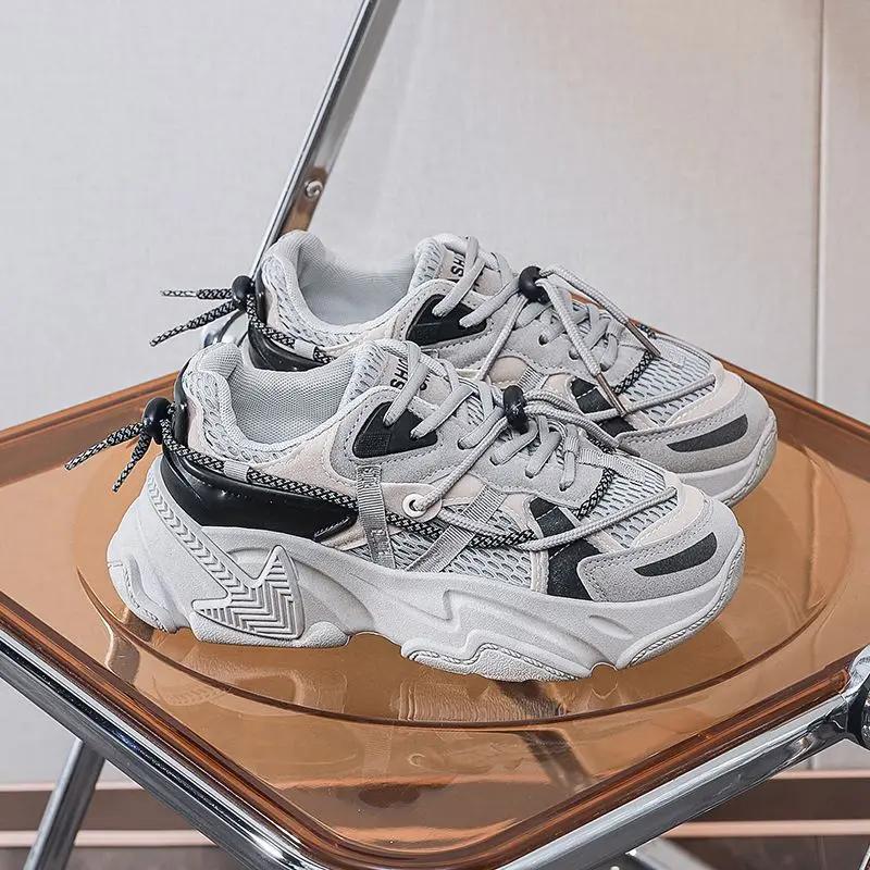 Fashion New Arrival 2025 Lace Up High On Platform Shoes for Women Light Aesthetic Designer Luxury Y2k Fashion Woman Footwear Sale Deals