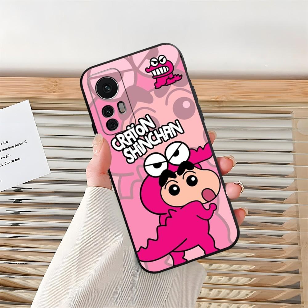 C-Crayon S-ShinChanES Phone Case for Xiaomi Redmi Note 13 14 10 12 Pro POCO F4 F5 X5 Pro 12 13 11T Lite Ultra Shell Coque