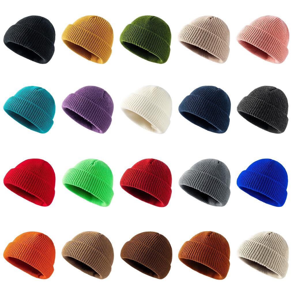 Skating Thicken Cap Travel Soft Beanie Camping Snow Winter Knitted Cycling Warm Accessories Ski Headwear Women Man Hat