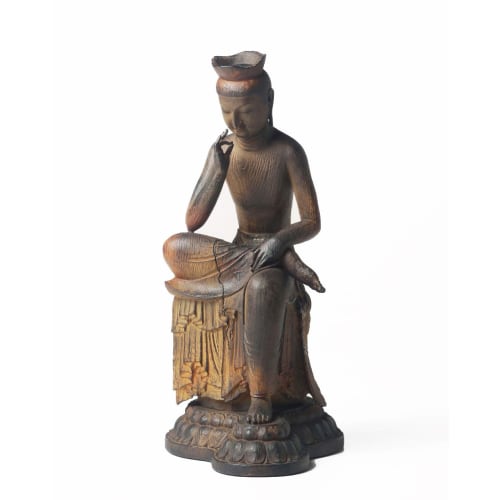 

Isum TanaCOCORO (Palm) Maitreya Bodhisattva Buddha Statue Figure