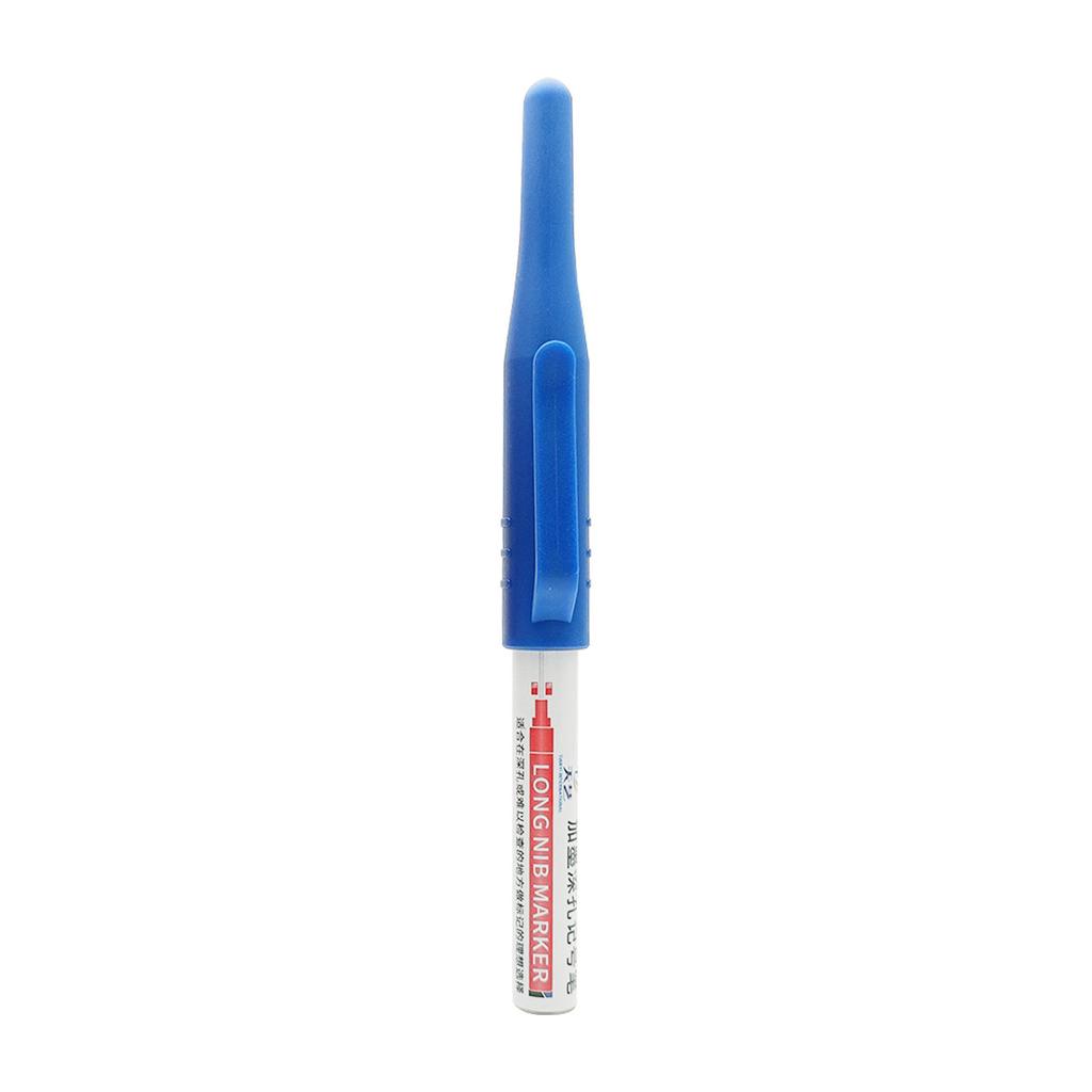 Deep Hole Marker Pen 3cm Quick-drying Carpenter Pen for Wood Metal Plastic Mark