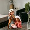 85AD Nativity Resins Christmas Decoration For Family Gathering Festives Home Styling