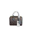 Koujia Women's Genuine Leather Mini Boston Tote Crossbody Handbag