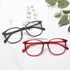-1 -1.5 -2 -2.5 -3 -3.5 -4 -4.5 -5.0 -5.5 -6.0 Classic Rivets Big Round Myopia Glasses With Degree Women Men Black Glasses Frame