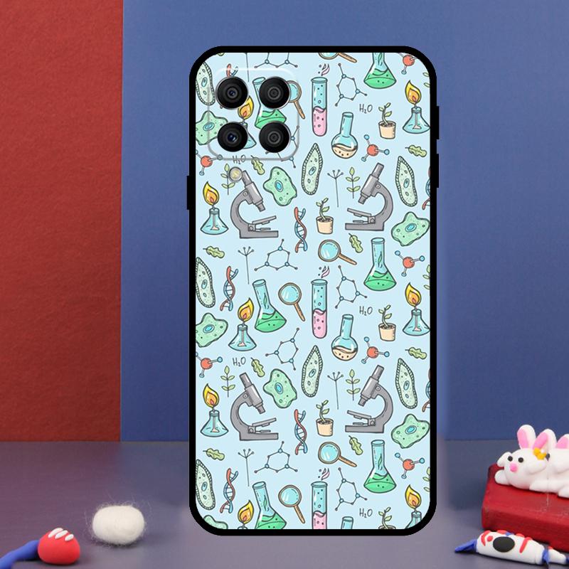 Biology and Chemistry For Samsung Galaxy M12 M13 M33 M23 M53 M15 M55 M31 M51 M14 M34 M54 M20 M32 M52 Phone Case