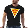 Pizza Unisex Nick Diesslin Pizza Slice Tshirt Active Sports Short Sleeve Cotton Shirt