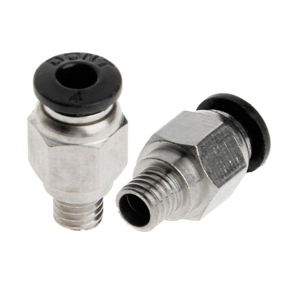 20pcs Pneumatic Fittings PC4-M6 for 4mm PTFE Tube Couplers Pneumatic Connectors Compatible with Pneumatic Systems