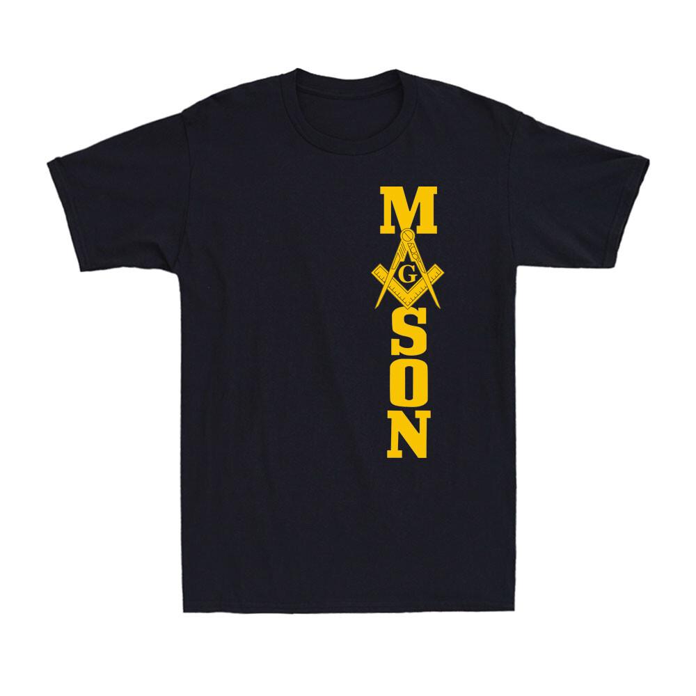 Mason Square Compass Masonic Symbol Freemason Shriner Vintage Unisexs TShirt