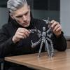 Articulated Action Figure Model Kit with Multiple Interchangeable Hands and Weapons 3D Printed DIY Assembly Poseable Collectible Display