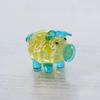 Handcrafted Glass Cartoon Animal Ornaments - Crab & Turtle Decor