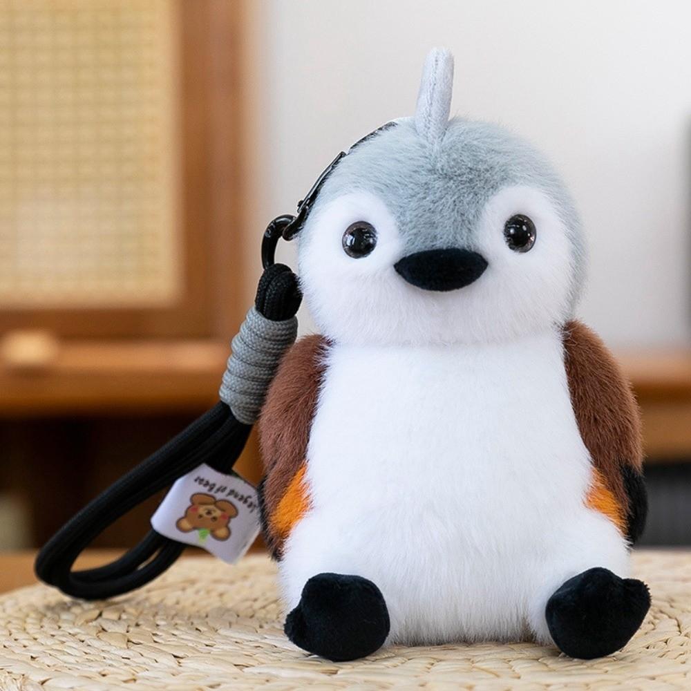 Realistic Bird Plush Keychain Simulation Furry Birds Keyrings Bird Doll Pendant  Boys and Girls