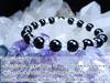 for Protection from Evil and Prosperity in Morion Bracelet for Men and Women Natural Power Stone 8mm Cut Quartz Women with Small Kanoishi [Amulet