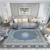 Retro American Style Living Room Carpet Classical Decoration Home Sofa Machine Washable Rug Lounge Bedroom Non-slip Mat Fully