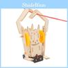 Kit de Experiência Científica Robô Escalador de Madeira DIY Para Estudantes do Ensino Fundamental e Médio Brinquedo Educacional STEM Para Aprendizagem Prática Física Elétrica