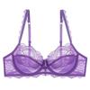 Big Size Female Summer Ultra Thin Sexy Pure Desire Lace Big Bosoms Show Small Anti Droop On The Support Underwear
