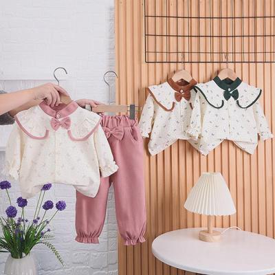 2023 Girls' Spring & Autumn Korean-Style Two-Piece Casual Suit