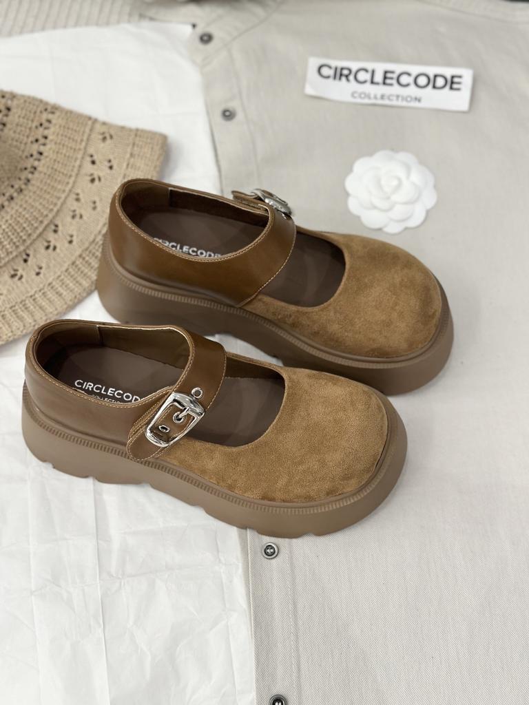 Muffin platform jk small leather shoes women's 2025 autumn new British style heightening Mary Jane women's shoes single shoes loafers