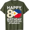 Happy 80th Birthday Tatay Digong Duterte PRRD Free Duterte Tee Shirt Unisex T-Shirt
