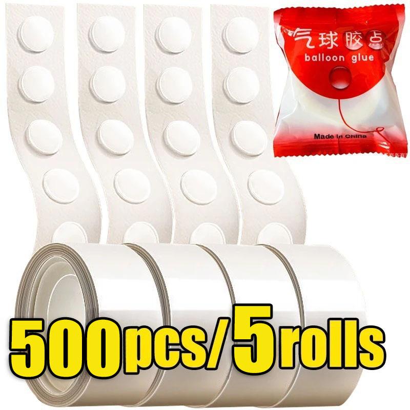 100-1000PCS Balloon Glue Dot for Balloons Accessories Ballon Dot Tape Birthday Wedding Party Balloon Glue Sticker Balloons Stand