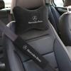 Car Headrest Neck Pillow Head And Neck Support Seat Belt Shoulder Pad Covers for Mercedes Benz AMG E Class C200 GLC GLK CLA GLA BB1