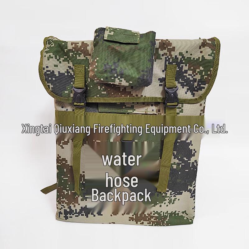 Flame Retardant Forest Fire Rescue Water Hose Backpack One Size