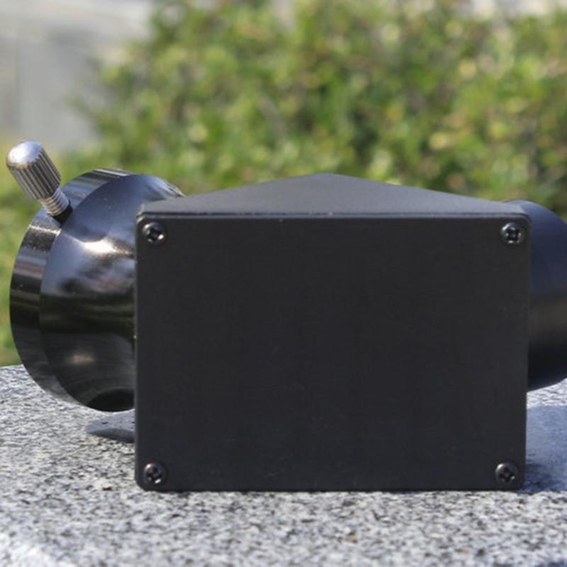 Stable 1.25inch 90° Star Diagonal Adapters Pressure Rings for Telescope Aluminum Diagonal for New Viewings Experience