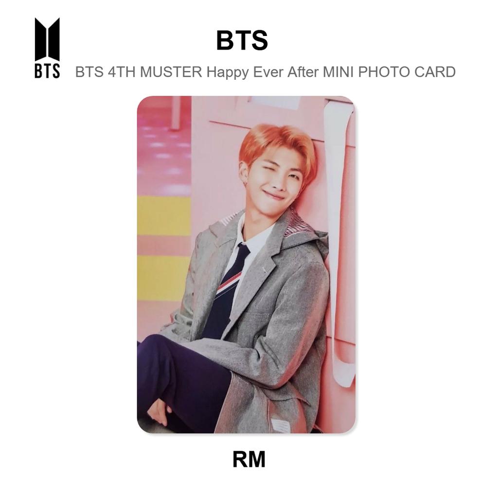 BTS BTS 4TH MUSTER Happy Ever After MINI PHOTO CARD Official Photocard