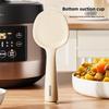 Suction Cup Stand-Up Non-Stick Rice Scoop for Household Rice Cookers Food-Grade Rice Ladle
