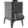 Wood Burning Cast Iron Stove KRATKI K10 Turbofan Ø 130 10 kW