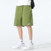 Fingercroxxit Men's 2025 Summer Cargo Shorts with Zipper Pockets