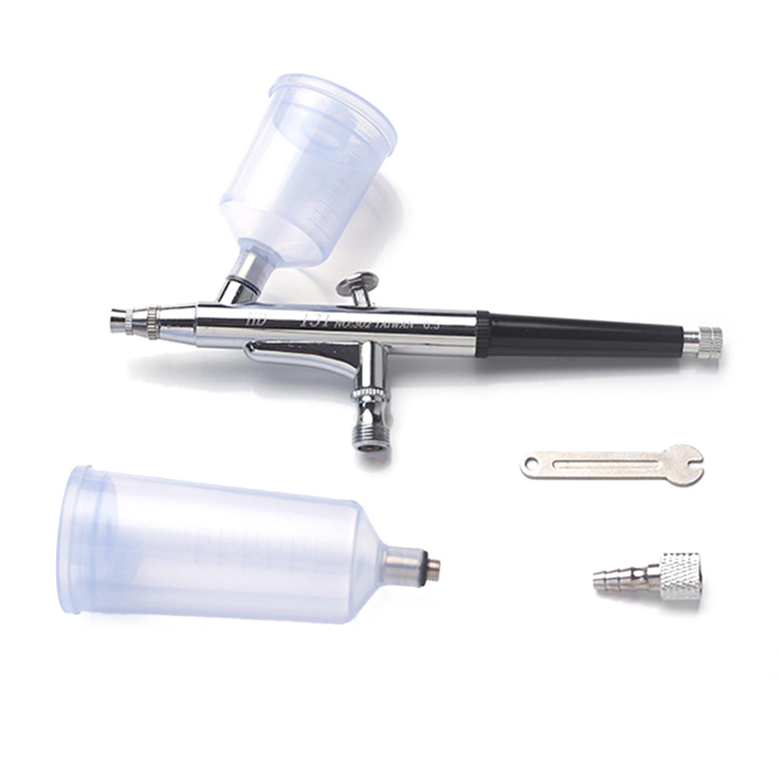 

Профессиональный аэрограф двойного действия с функцией автоматической остановки, украшение тортов, макияж, набор для создания моделей по золотому цвету чёрный