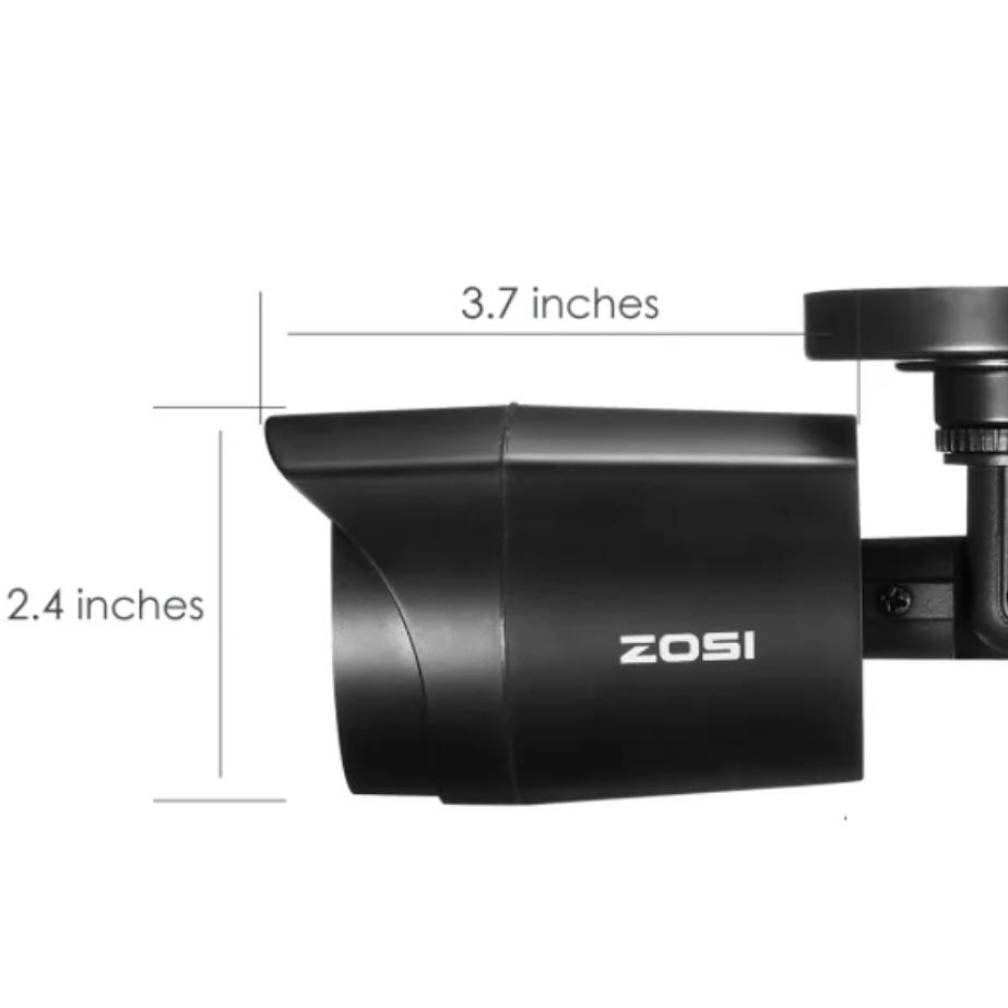 1080P 4 Pack HD TVI Security Cameras Outdoor Indoor Weatherproof Bullet Surveillance Camera for Analog CCTV DVR System EU PLUG