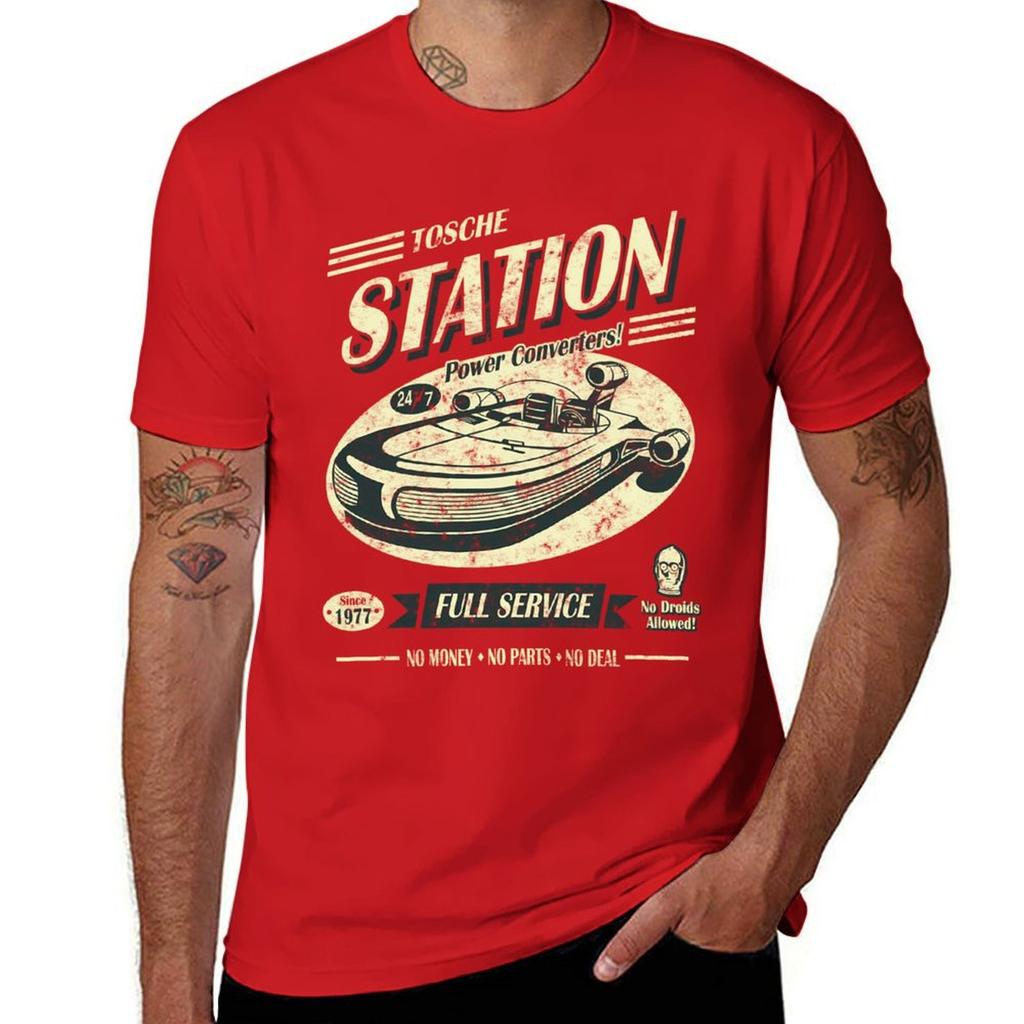 Tosche Station T-Shirt Schweiß Tier Druck für Jungen Grafik-T-Shirt Vintage Herren Trainingsshirts