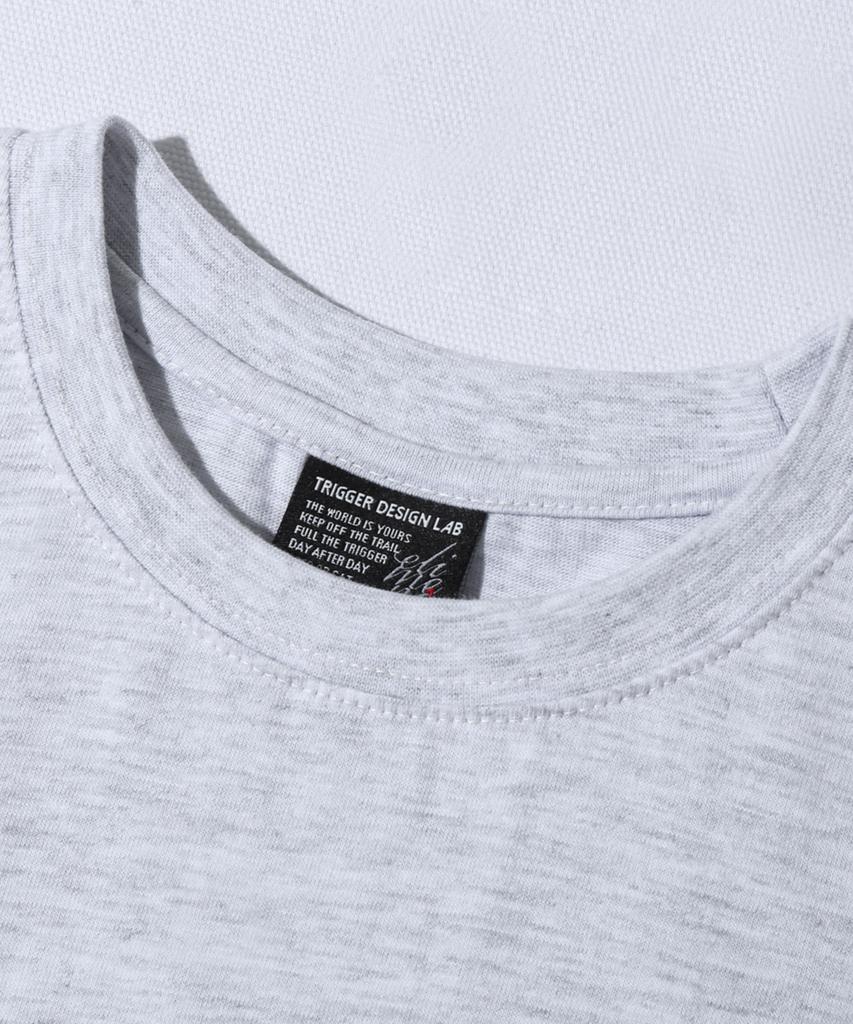 ELIMENO El Dropper Short Sleeve T-Shirt Melange