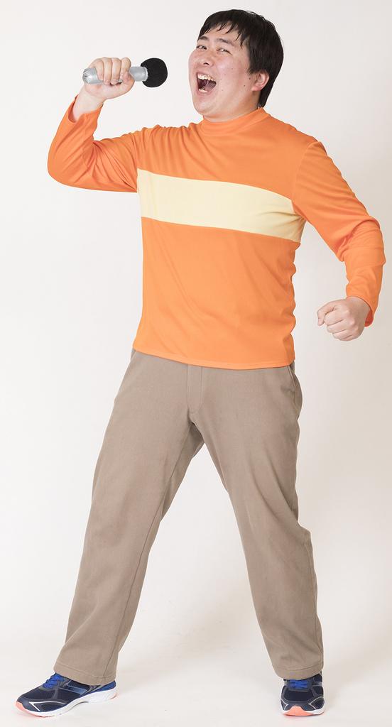 Clearstone Narikara Kenkyubu Cosplay Halloween Orange Boy Orange Men's