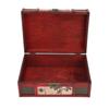 Vintage Holz Aufbewahrungsbox Elegant Schmuck Halskette Armband Buch Organizer Koffer Heimdekoration