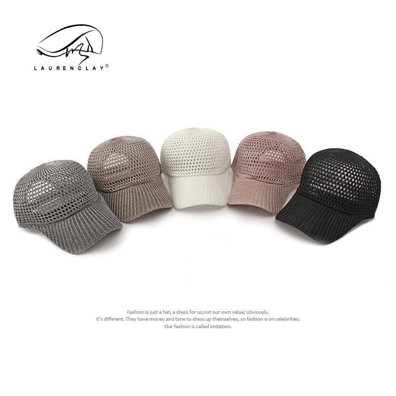

Fashion hats, women s caps, summer breathable mesh baseball caps, casual and versatile, sunscreen visor simple Adjustable білий