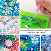5D DIY Leather Gem Art Sticky Note Holder Mosaic Kit Diamond Art Note Box Self Adhesive Crystal Note Box for Desktop Decoration