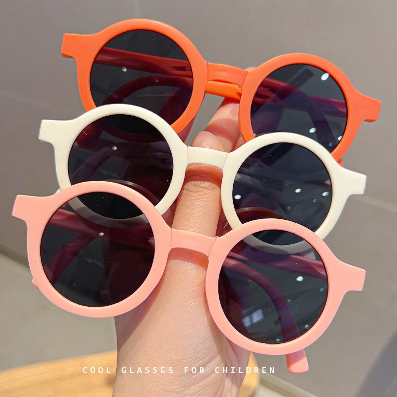 Children'S Sunglasses Sun Protection Foldable Boys And Girls Sunglasses Boys Summer Baby Little Girl Glasses