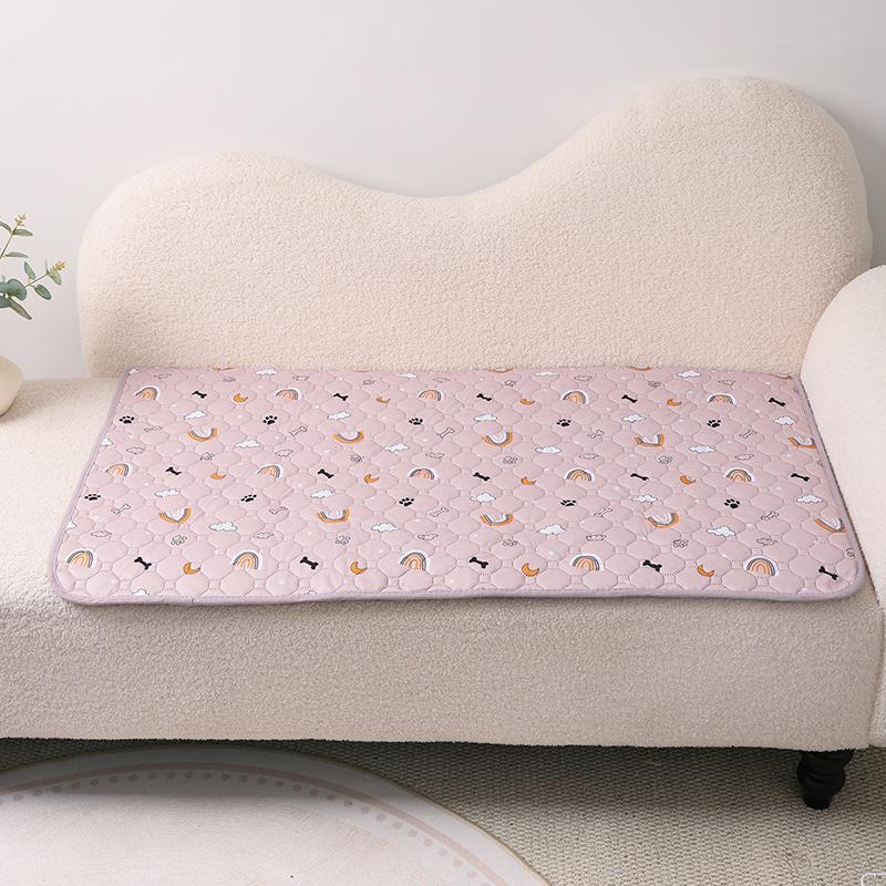 Hunde-Pinkelunterlage Wiederverwendbar Waschbar Hunde-Urinmatte Autositz Boden Sofa Wasserdicht Saugfähig Welpen Katze Training Windelmatte Haustierbedarf