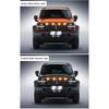 Automotive grille small yellow light off-road vehicle sedan universal daytime running light LED driving light warning light