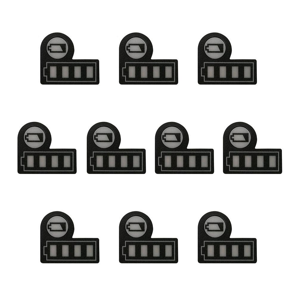 

10Pcs Battery Capacity LED Key Sticker BL1830/BL1430 For 18V 14.4V Battery Accessories