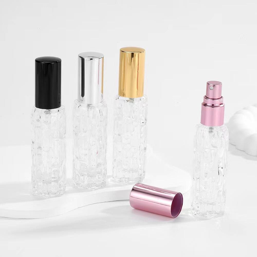 Bitter Gourd 10ml High-End Glass Perfume Spray Bottle - Portable Travel Dispenser.