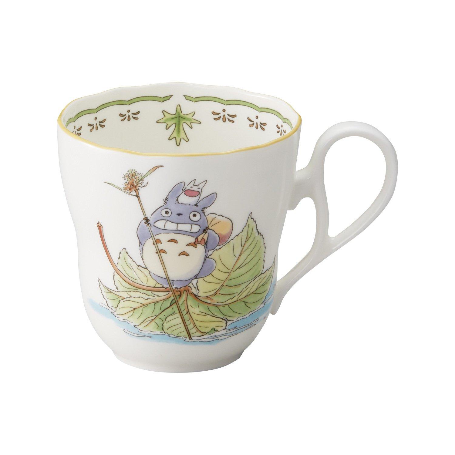 

Noritake TT97855/4924-8 Кружка «Мой сосед Тоторо» 1 шт. Кружка из костяного фарфора, пригодная для использования в микроволновой печи