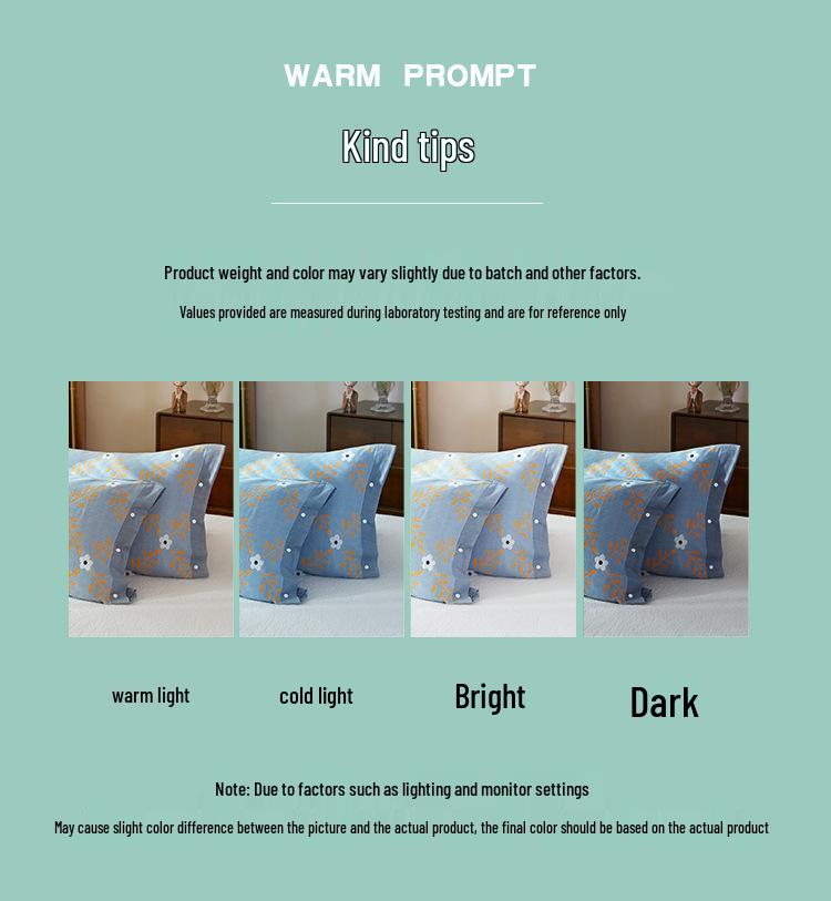 Pure Cotton Gauze Pillowcase with Snap Buttons, Summer Full Wrap, 40x60cm Latex or 48x74 Pillow Size. Single Pack.